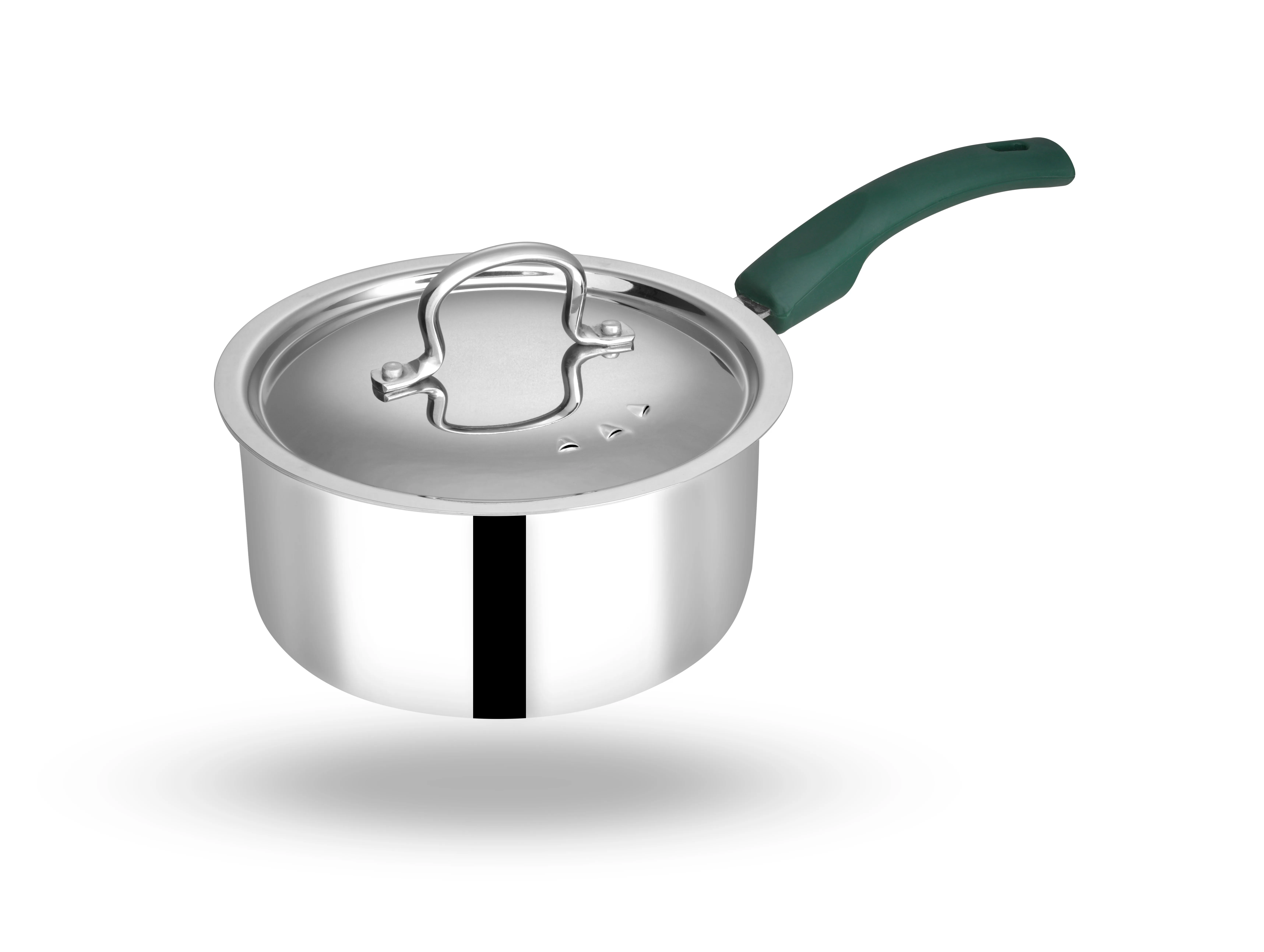 Zira triply saucepan, second retouch delivery with hard black reflection bands