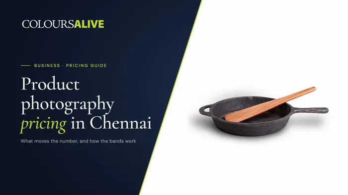 Product Photography Pricing in Chennai: How Much a Shoot Actually Costs