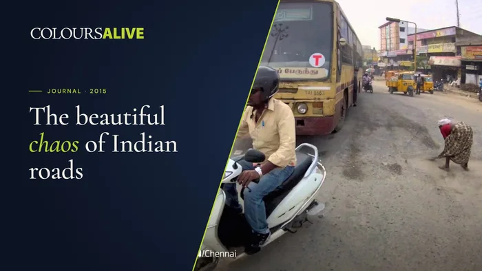 The Beautiful Chaos of Indian Roads