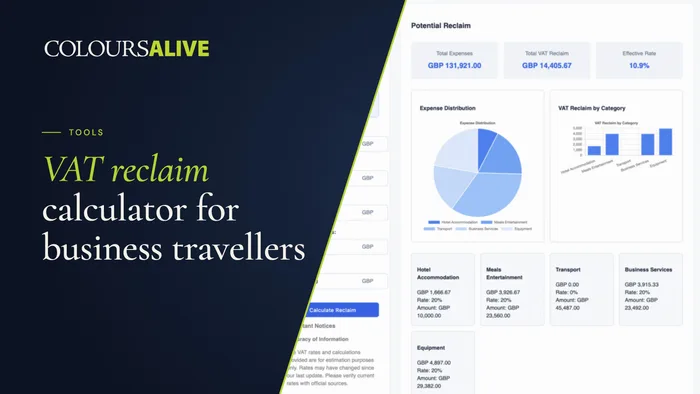 VAT Reclaim Calculator For Business Travellers